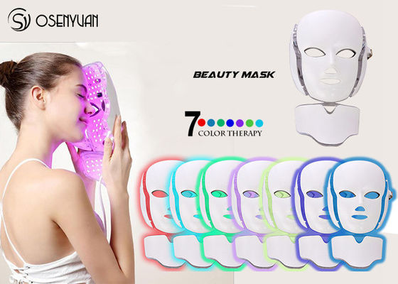 Κίνα Η ελαφριά μάσκα προσώπου θεραπείας των οδηγήσεων PDT, οδήγησε το CE ROHS μασκών θεραπείας φωτονίων εγκεκριμένο διανομέας