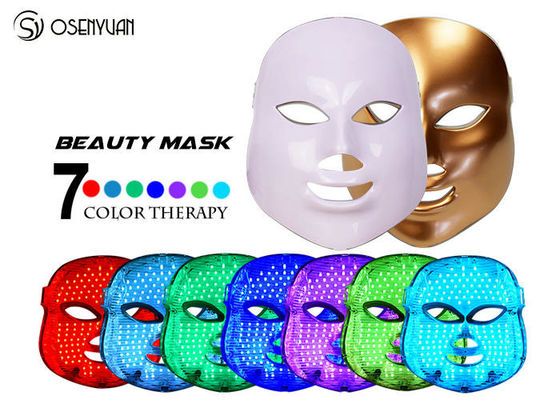 Κίνα Ελαφριά μάσκα προσώπου θεραπείας των οδηγήσεων ακμής πάλης 7 οδηγημένη αναζωογόνηση δερμάτων χρώματος φωτόνιο διανομέας